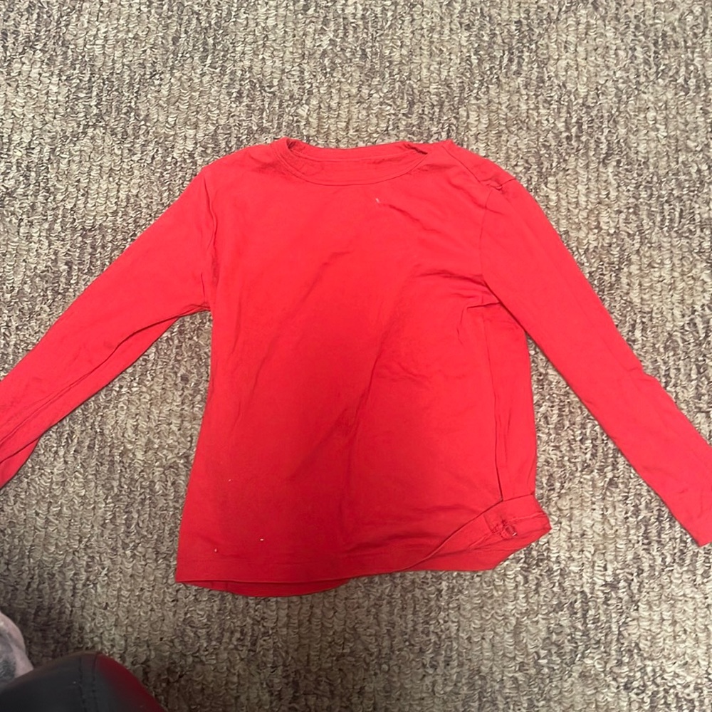 Boys red t- shirt
